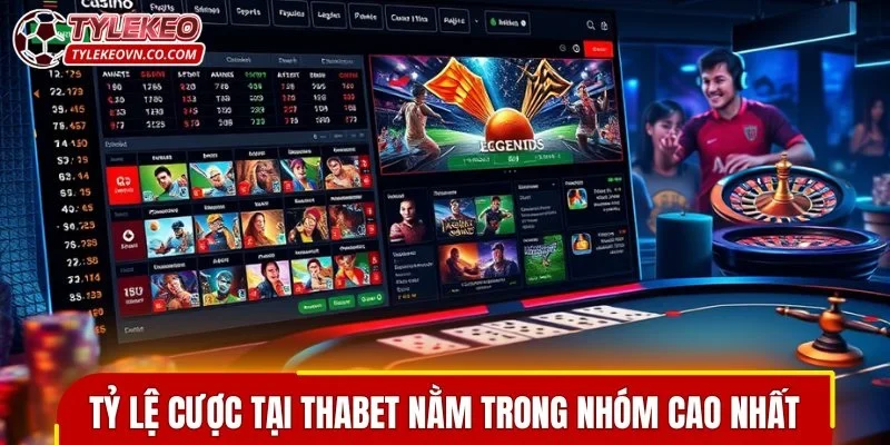 Tỷ lệ cược tại Thabet nằm trong nhóm cao nhất